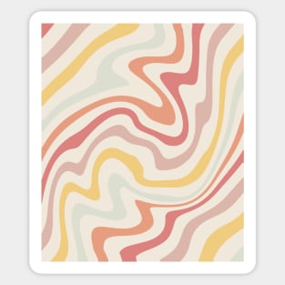 Neutral Abstract Lines Sticker